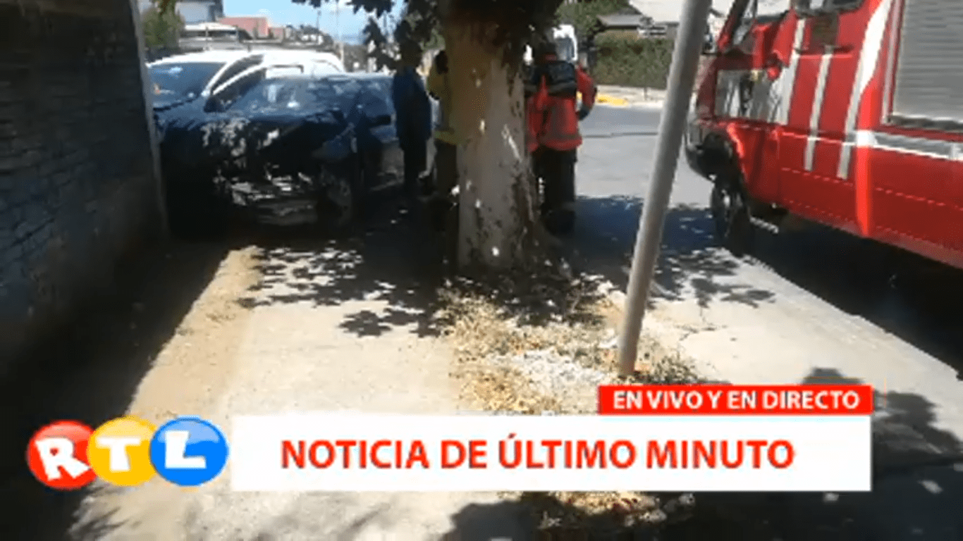 #Linares Accidente de tránsito en las calles Yerbas Buenas con Ramón Olate.