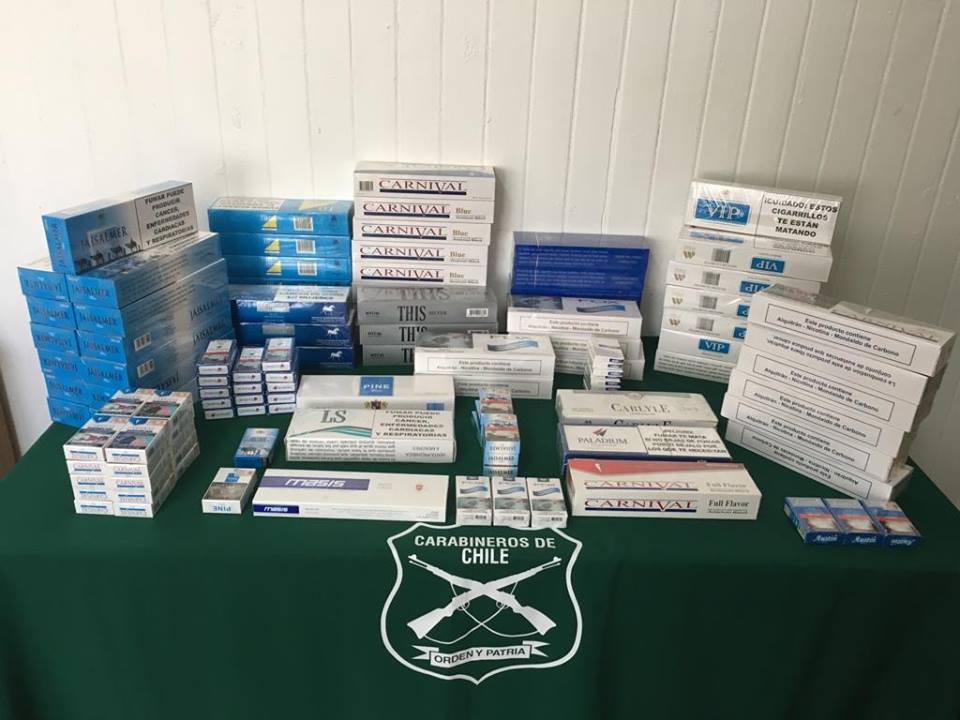 #Linares La Policía detuvo a un sujeto por contrabando de cigarrillos Extranjeros