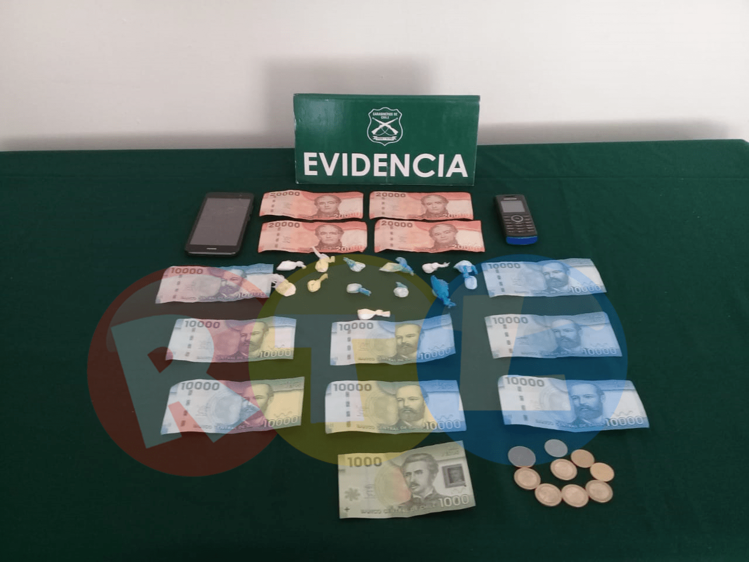 ????#Policial | TRAS FISCALIZACIÓN VEHICULAR SE DETIENE A SUJETO POR INFRACCIÓN A LA LEY 20.000 EN VILLA ALEGRE.