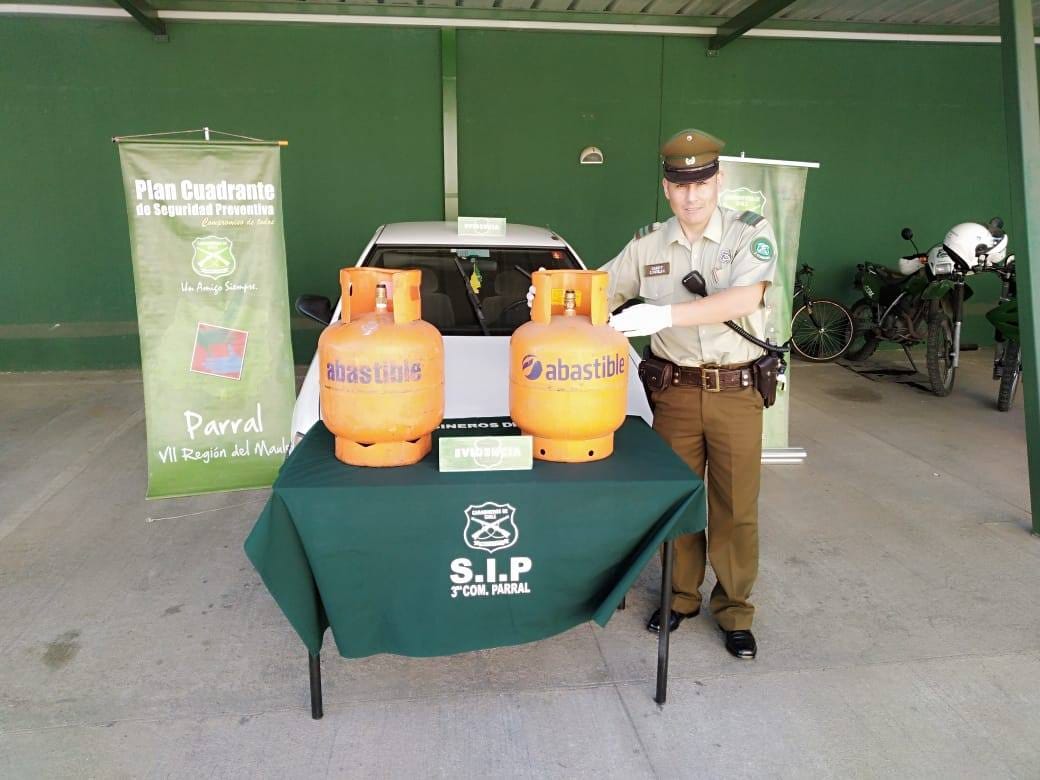 CARABINEROS DE PARRAL DETIENE A SUJETO POR ROBO EN DOMICILIO.