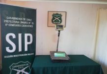 CARABINEROS DETIENE A SUJETO POR RECEPTACIÓN DE BALANZA ELÉCTRICA EN CAUQUENES.