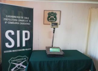 CARABINEROS DETIENE A SUJETO POR RECEPTACIÓN DE BALANZA ELÉCTRICA EN CAUQUENES.
