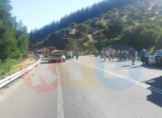 ACCIDENTE EN RUTA LOS CONQUISTADORES KM 22 DEJA 5 PERSONAS FALLECIDAS